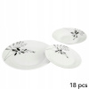 5five Sada talířů pro 6 osob porcelán 18 kusů