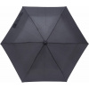 Skladací manuálny dáždnik, priemer 90cm, čierny