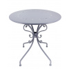 Stůl CLASSICAL, zahradní, kovový, šedá, pr.70x71cm|Esschert Design