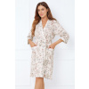 Župan Italian Fashion Solita r.3/4 Farba: Smetana, Veľkosť: XL