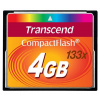TRANSCEND Compact Flash 4GB (133x) TS4GCF133
