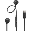 JBL Tune 305 USB-C Black s konektorem USB-C - kabelová Hi-Res sluchátka do uší