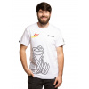 Pánske Tričko Big Shock Dakar White Meatfly|M