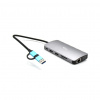i-tec CANANOTDOCKPD dokovacia stanica a replikátor portov Kábel USB 3.2 Gen 1 (3.1 Gen 1) Type-A + Type-C Strieborná (CANANOTDOCKPD)