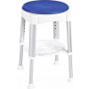 Maximex Taburet do sprchy, otočný sedák, výška 41,5-59 cm