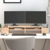 zahrada-XL Stojan na monitor 100x27,5x15 cm masívna borovica 813969