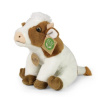 Krava Plyšák realistická ECO PLUSH COW 19cm
