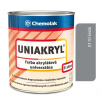 Chemolak UNIAKRYL S 2822 Akrylátová univerzálna oteruvzdroná farba na betón 5 kg 0110 - Šedá