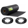 Agrotextília - Záhradná agrotextília 1,6 m x 100 m + 100 špendlíkov Plonos (Záhradný agrotextil 1,6 m x 100 m + 100 kolíkov.)