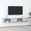 VidaXL RTV skrinky 2 ks Šedá Sonoma 80x31x25,5 cm Lepené drevo