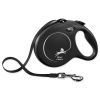 Vodítko Flexi Classic New páska L čierne 8m