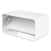VENTS klapka plochá spätná 55 x 110 mm plastová spojka