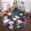 Kúpelňová predložka - Alfombra Redonda de Demon Round Floor Mat (Kúpelňová predložka - Alfombra Redonda de Demon Round Floor Mat)