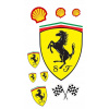 CUKROVÁ TLAČ jedlý obrázok na tortu Cukrová hmota FERRARI LOGO AUTO F1 SADA 7