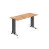 OFFICE PRO s.r.o. HOBIS kancelársky stôl pracovný rovný - FE 1400, buk