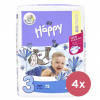 4x BELLA HAPPY Plienky jednorazové 3 Midi (5-9 kg) 72 ks - BIG PACK VP-F027274