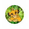CUKROVÁ TLAČ jedlý obrázok na tortu Cukrová hmota SIMBA TIMON Leví kráľ SADA 25