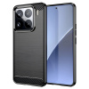 Puzdro Techsuit Carbon Silicone pre Xiaomi 15 Pro čierne