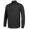 Helikon-Tex košeľa DEFENDER Mk2 Shirt Long Sleeve® - ČIERNA (Základný model košele Helikon DEFENDER Mk2 s dlhým rukávom, z ktorého strihovo vychádza viacero košieľ od Helikonu z rip-stop rýchloschnúce