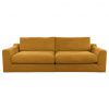 Sit & More VEĽKÁ POHOVKA, textil, horčicovožltá - Sedačky - 000144003406