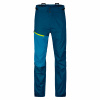 Ortovox pánske nepremokavé nohavice Westalpen 3L Light Pants M | farba: petrol blue, veľkosť: L