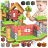 MAGNETICKÉ KOCKY Kocky Pixely Pre deti 200 kociek + 2 ĽUDIA