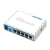MIKROTIK RouterBOARD hAP AC lite + L4 (650MHz, 64MB RAM, 5xLAN switch, 1x 2,4+5GHz, plastic case, zdroj)