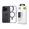 3mk ochranné púzdro Satin Armor MagCase pre Apple iPhone 13 Pro Max, čierna