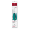 Victorinox 6.7114.34C1 Sada lúpacích nožov, 3-dielna, zelená