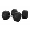 TRINFIT Jednoruční činka pogumovaná HEXA 52,5 kg