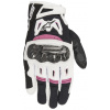 rukavice STELLA SMX-2 AIR CARBON, ALPINESTARS, dámske (čierne/biele/fialové)