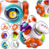 SENZORICKÁ RAKETA 6V1 VZDELÁVACIA HRAČKA VOLANT SPINNER PUZZLE