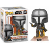 Funko POP! Star Wars The Mandalorian Mandalorian Flying Glow Special Edition Star Wars 408