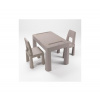 TEGA BABY - Detský stolík so stoličkami taupe TI-011-177 + záruka 3 roky zadarmo