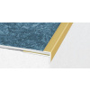 Schodová lišta šroubovací 28 x 12 mm - pro linoleum, PVC, vinyl a koberce - do 3 mm Délka (cm): 270, Provedení: inox E07