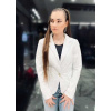 Dámske kožené sako 8070 white