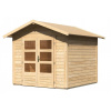 drevený domček KARIBU TALKAU 4 (83336) natur LG1775