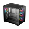 Počítačová skrinka Deepcool CG530 4F Midi Tower čierna
