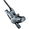Brzdový strmeň SHIMANO DEORE BR-MT6000 predný/zadný polymérový strieborný