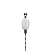 Fox Black Label Dumpy Bobbins White