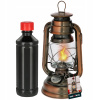 SADA PETROLEJOVÁ LAMPA S DRŽIAKOM + PETROLEJOVÝ KNÔT, ŠTÝLOVÁ RETRO OLEJOVÁ LAMPA