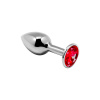 Alive Mini Metal Butt Plug Anal Pleasure Red S