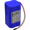 Ansmann 2S2P akupack - sada nabíjacích batérií 4x 18650 s káblom Li-Ion akumulátor 7.2 V 7000 mAh; 2447-3049-20