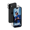 PanzerGlass ochranné sklo UWF + Hoops Bundle pre iPhone 16 - Black Frame B2861+1283