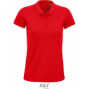 SOL´S PLANET / Dámska polokošeľa z bio bavlny - red XL