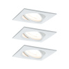 Zápustné - podhľadové svietidlo PAULMANN LED COIN NOVA 3KS 93490