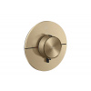 Axor ShowerSelect ID - Termostatická batéria pod omietku pre 1 spotrebič, kartáčovaný bronz 36756140
