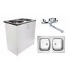 Kuchynská batéria - SKRIŇKA NA DREZ 80x50 + prekrytie + BATÉRIA + SIPHON (Kuchynská batéria - SKRIŇKA NA DREZ 80x50 + prekrytie + BATÉRIA + SIPHON)
