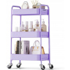 Kuchynský vozík BOTC 44x30x79 cm fialový