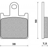 brzdové platničky (zmes ROAD TOURING SINTERED) NEWFREN (2 ks v balení)